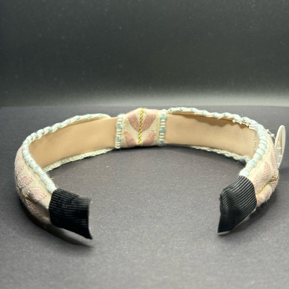 Knit Leaf Headband - Pink and Blue - NWT - Picture 5 of 6